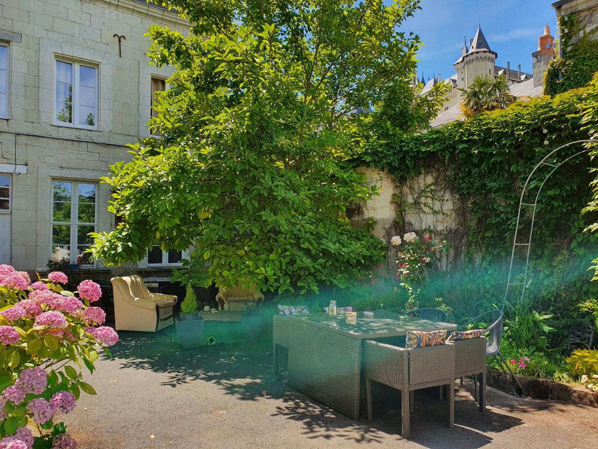 Vue Sur Chateau Et Loire Saumur Εξωτερικό φωτογραφία